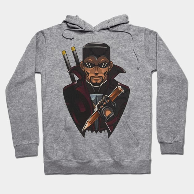 blade Hoodie by i want money